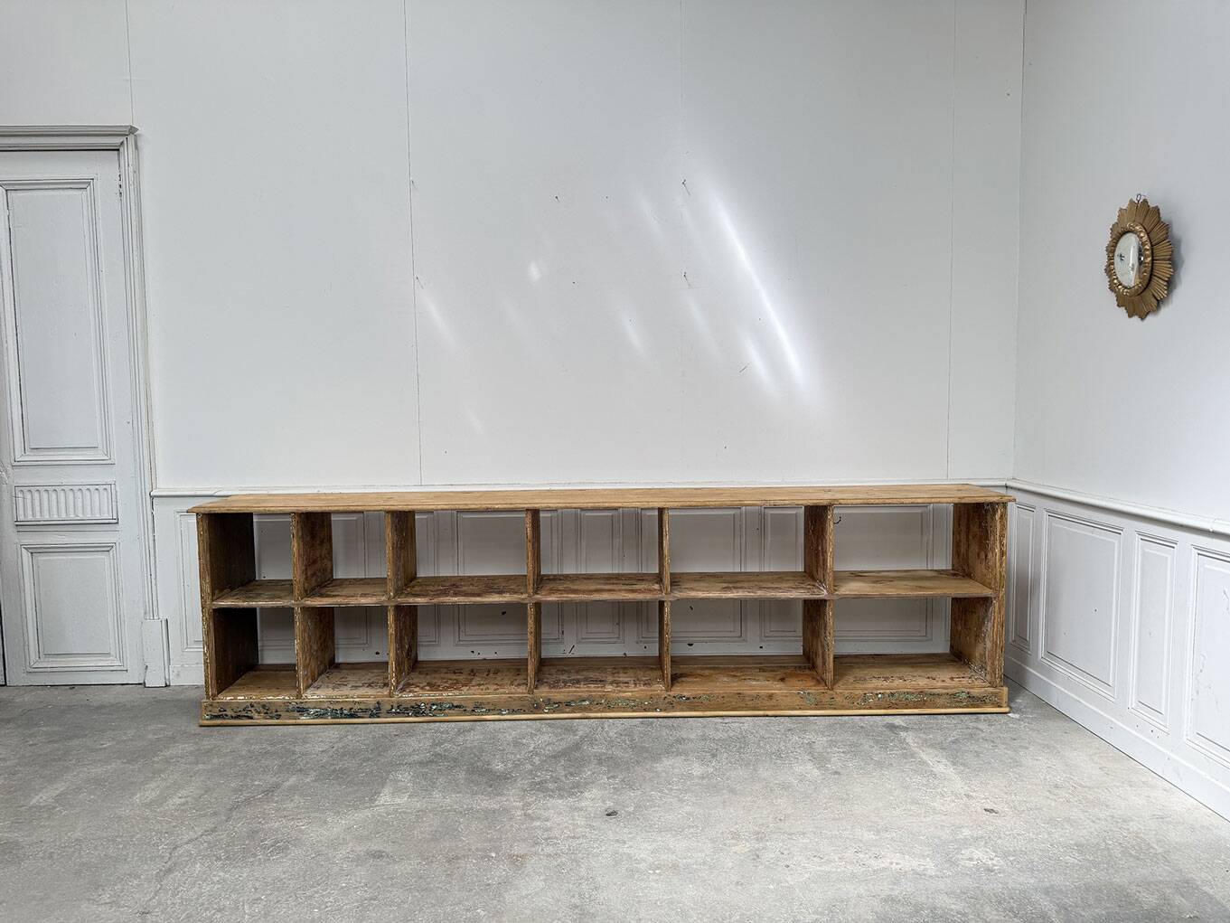 Large shop shelf 1920s sideboard type