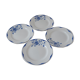 Lot de 4 assiettes à dessert digoin sarreguemines modèle corsica