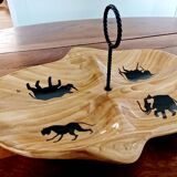 1/3  Grand plat Vallauris Grandjean Jourdan