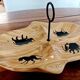 1/3 Large dish Vallauris Grandjean Jourdan