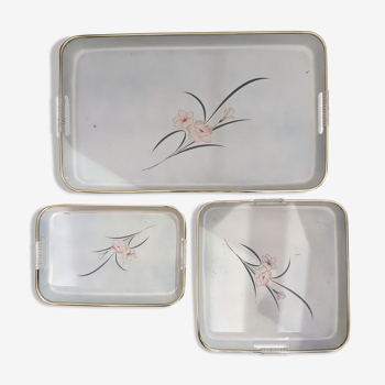 Vintage Japanese trundle trays