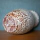 Speckled ceramic vase, west germany