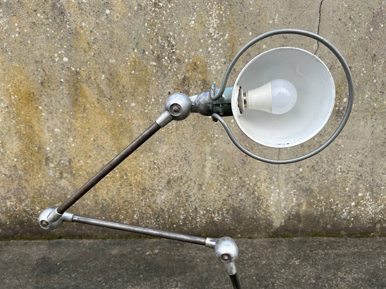 JLD (Jielde) 3-arm floor lamp, vintage, industrial, 50s