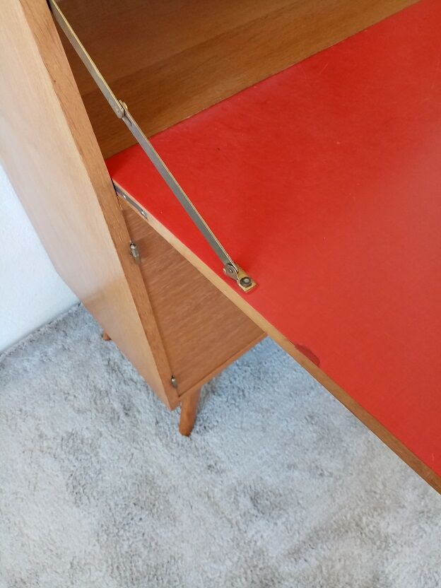 Secretary compass in oak 50s