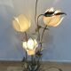 Lampadaire fleurs de lotus