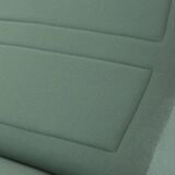 Pierre Paulin pair of CM236 satin chrome armchairs from 1960.