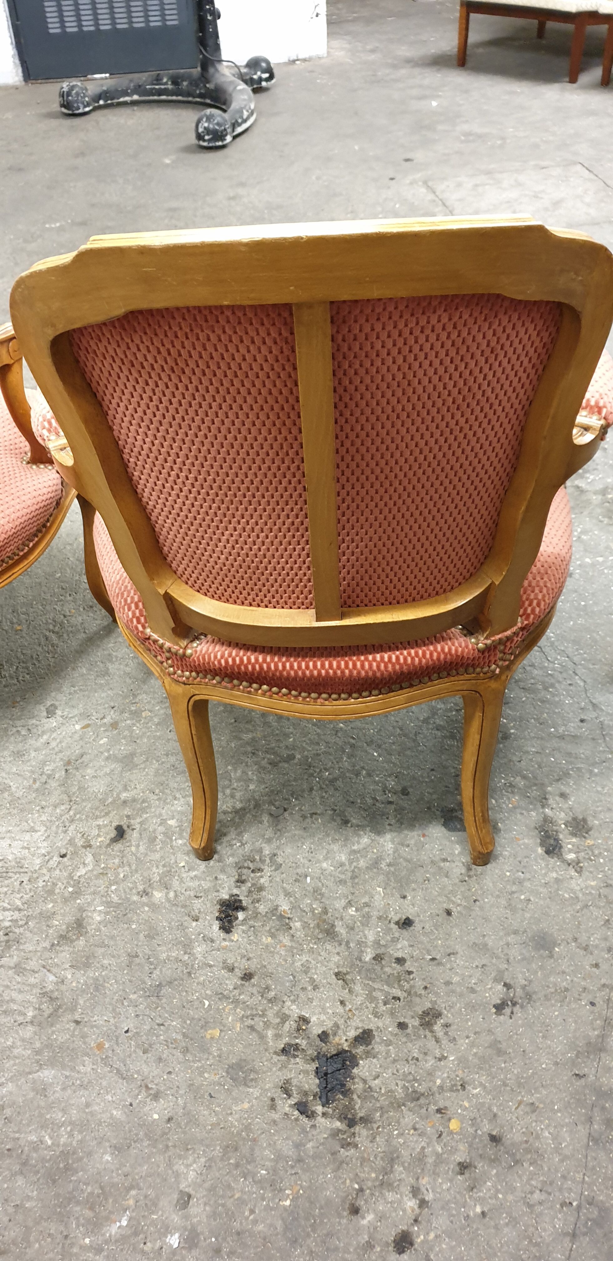 Louis XV convertible chairs