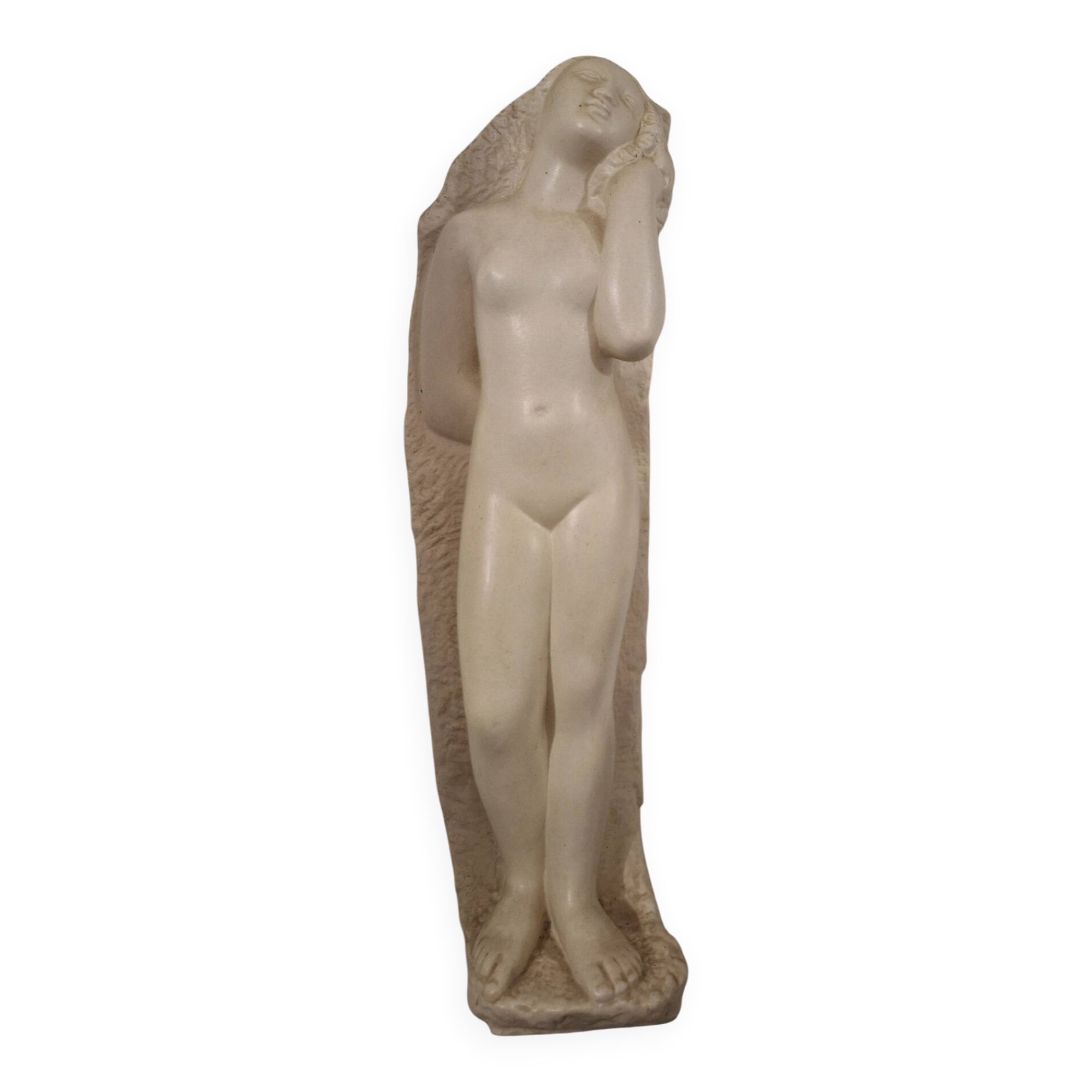 Large Art Deco Female Nude Sculpture — PM Sèvres (Paul Milet) — 51 cm