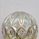 Vintage moulded glass globe-laying lamp