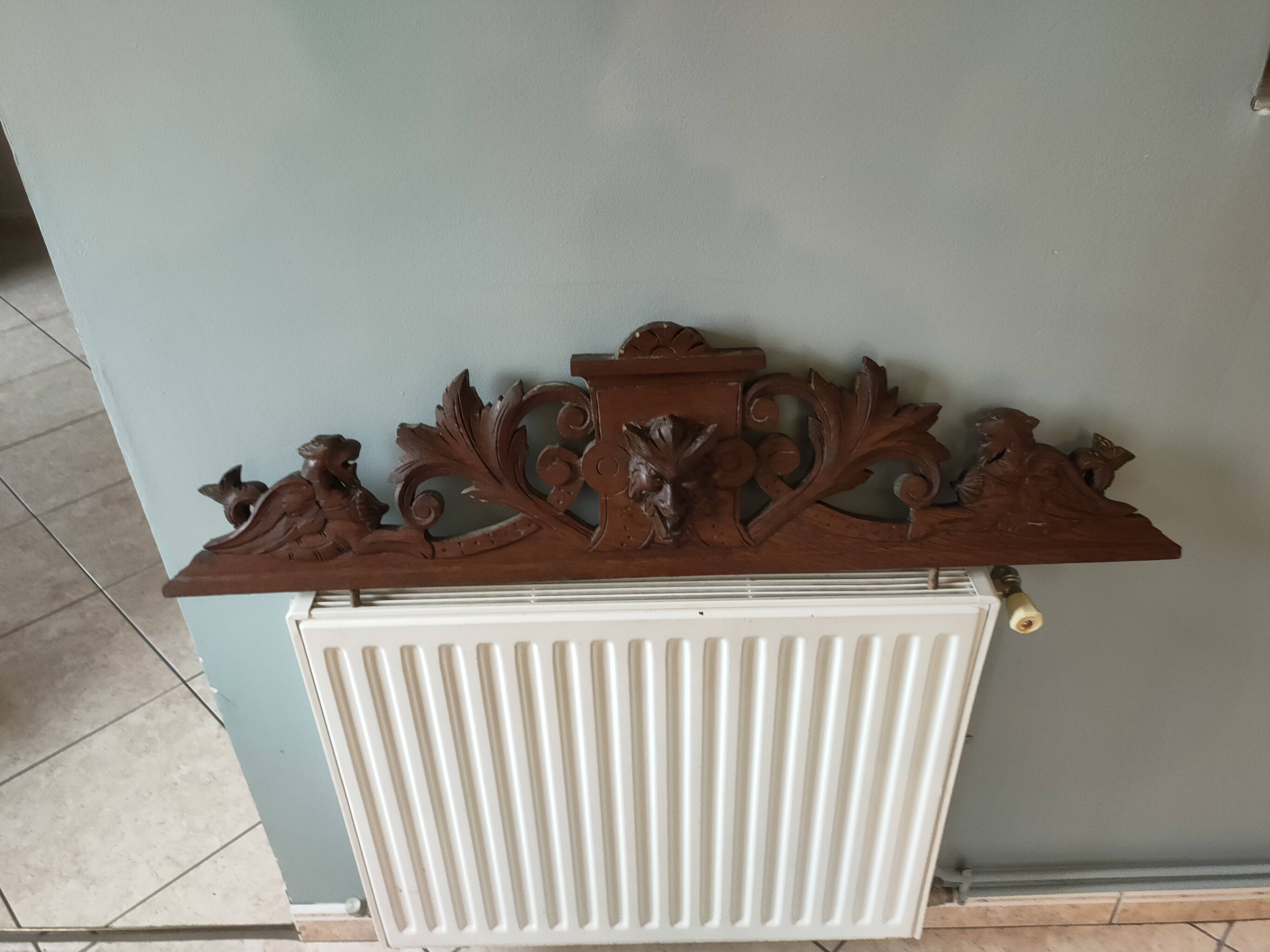 old oak pediment