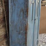 Ancienne armoire Art déco en teck birman