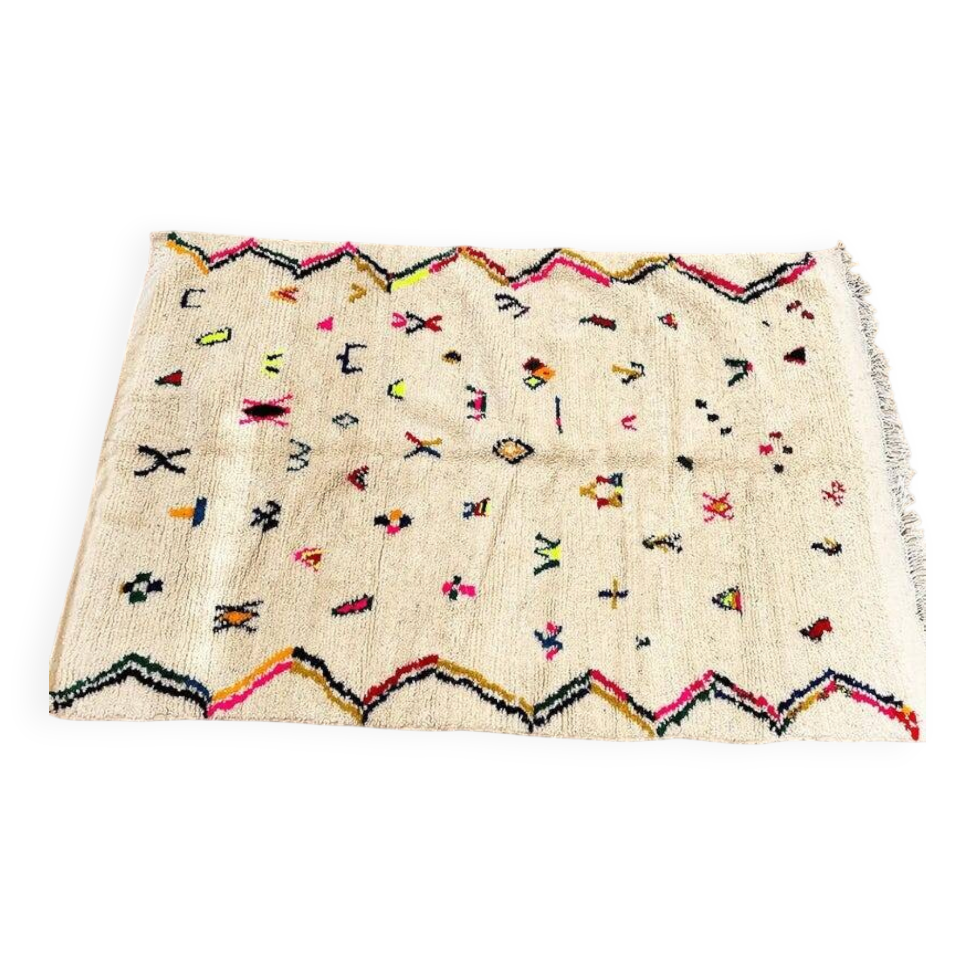 Handmade Beni Ourain rug, 150/250 cm