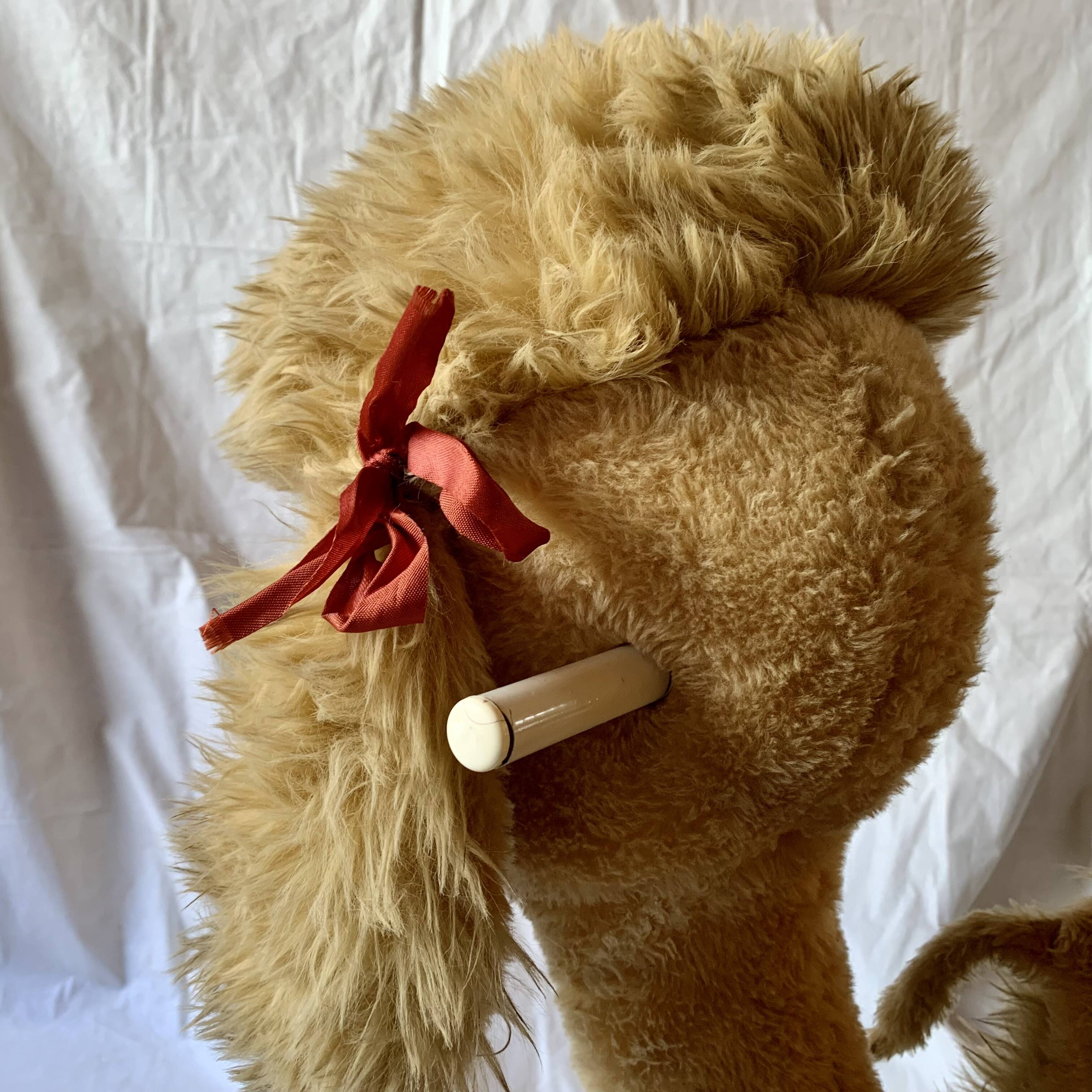 Vintage toy - rocking poodle