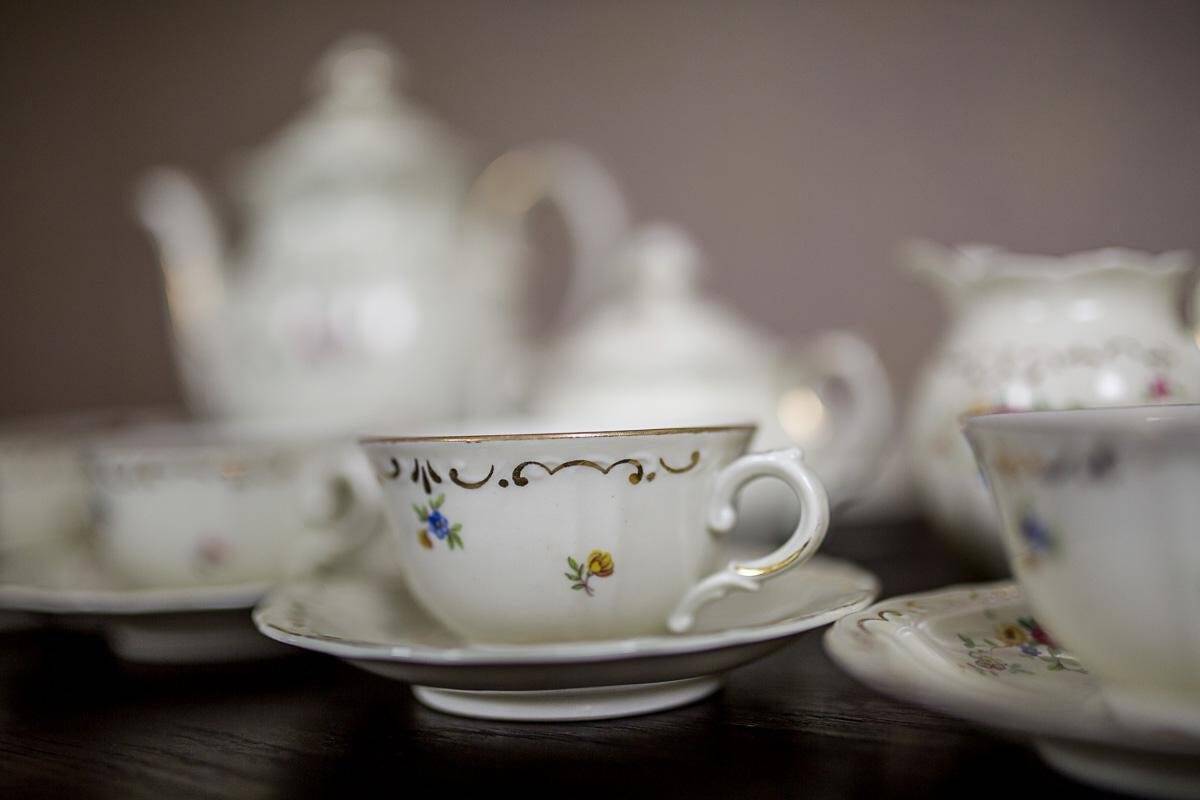 Vintage Coffee Service from Rörstrand, 1940s, Set of 26