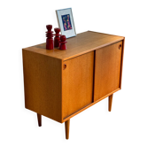 Enfilade scandinave vintage en chêne doré "Anna"