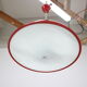 Mid-century red chandelier, Napako, 1970