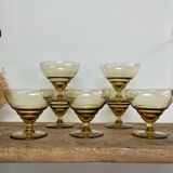 7 Art Deco cups