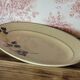 Plat assiette ovale