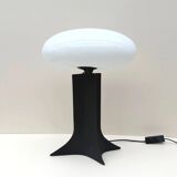 "mikos" lamp by diego chilo for sirrah in plastic and opaline, 1992