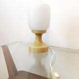 Yellow Glass Table Lamp by Ivan Jakes, 1960s