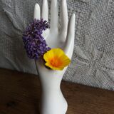 Hand vase soliflore