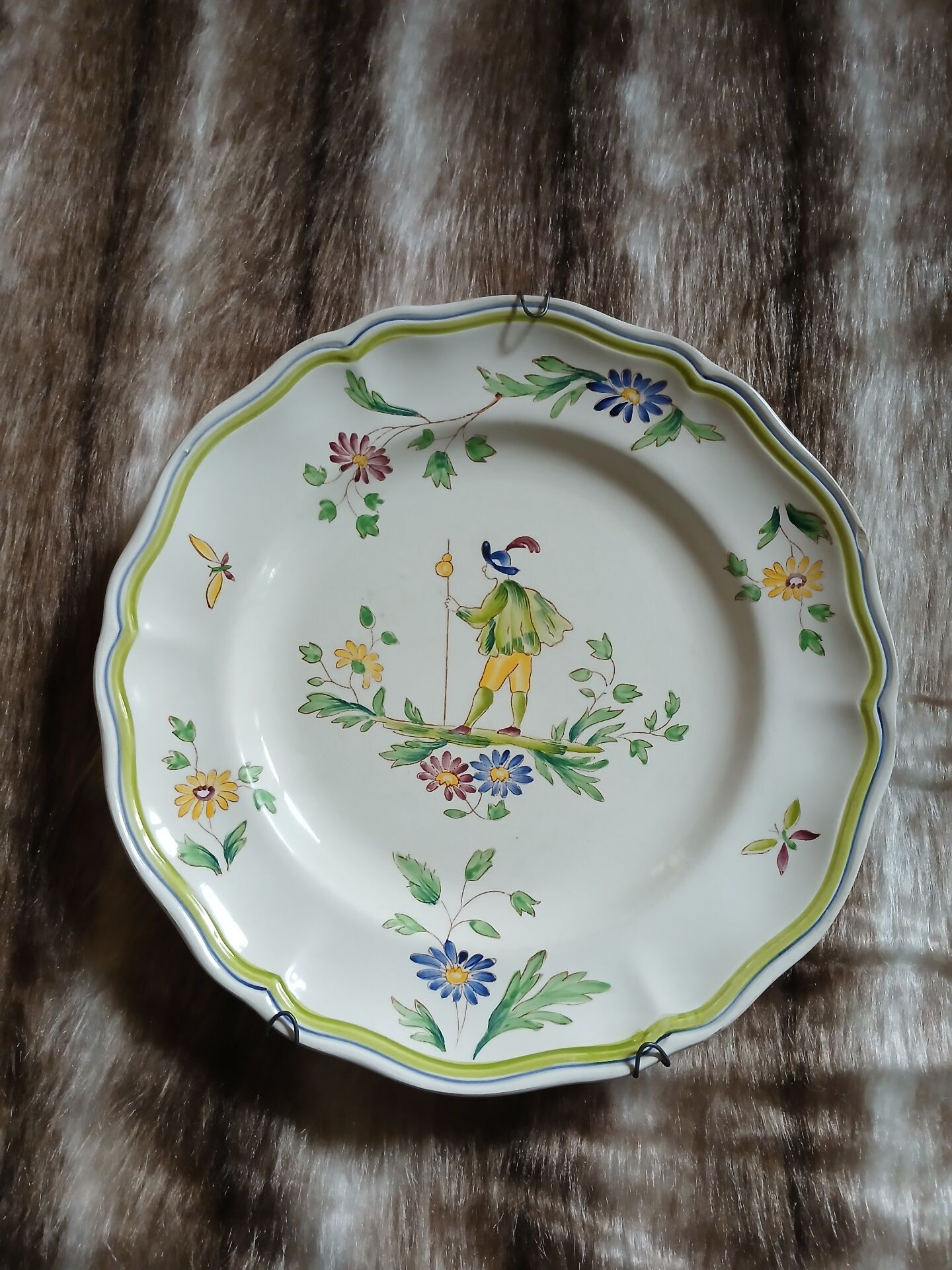 Vintage Longchamp hanging plate