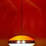 Red plexiglas hanging made in Italy,1950s.