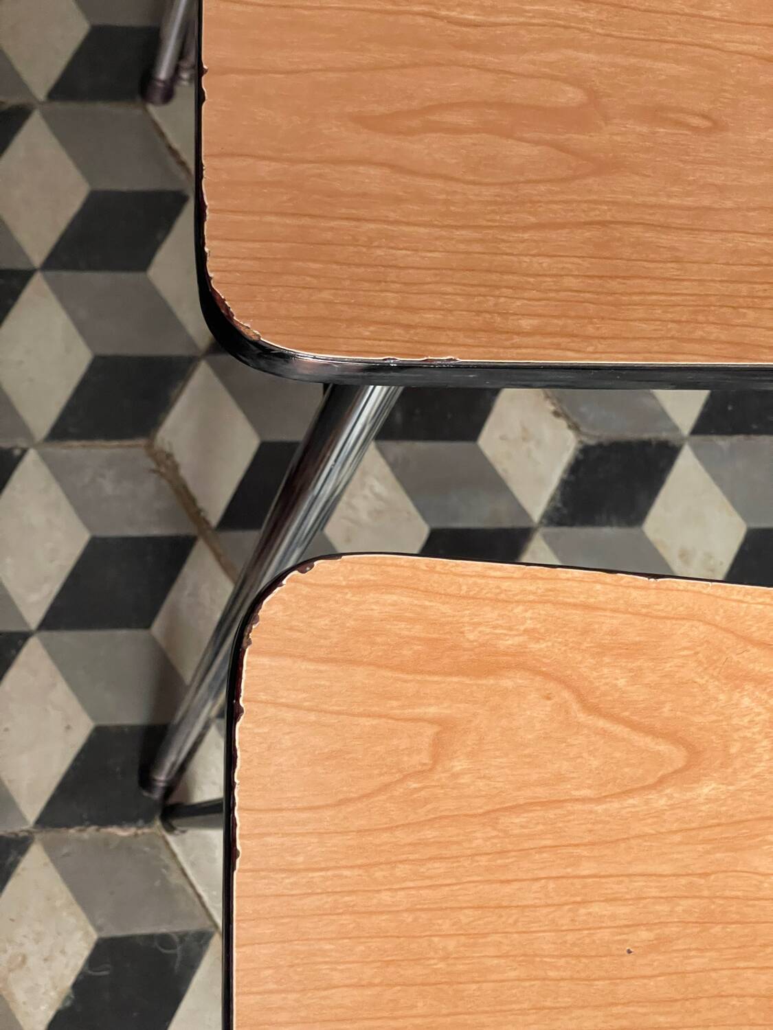 4 Formica chairs from the 1960s