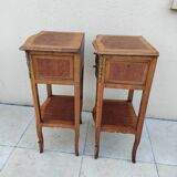 Pair of antique Louis XVI bedside tables