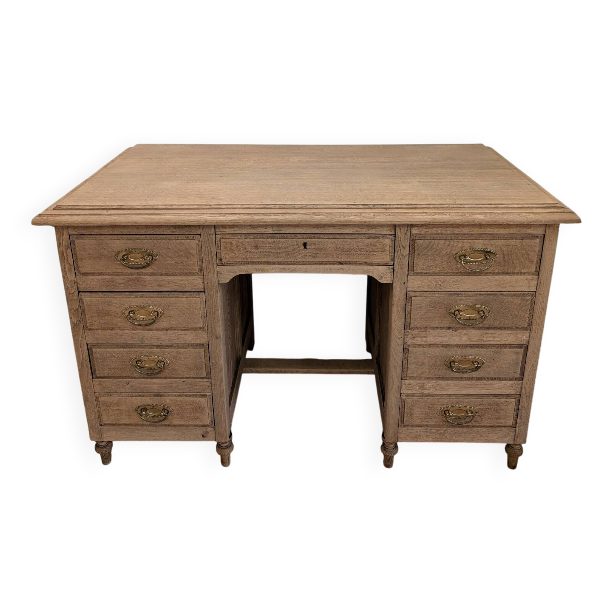 Solid wood desk