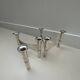 Candle Holder in Silver Metal