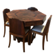 Dining table and chairs