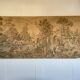 French Tapestry Panoramic Early 20th Century