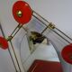 Wall coat holder vintage perforated sheet metal