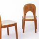 Chaises de salle à manger Niels Koefoed Morten, ensemble de 4, teck, années 1970, danois
