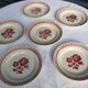Set 6 plates Gien France Claire