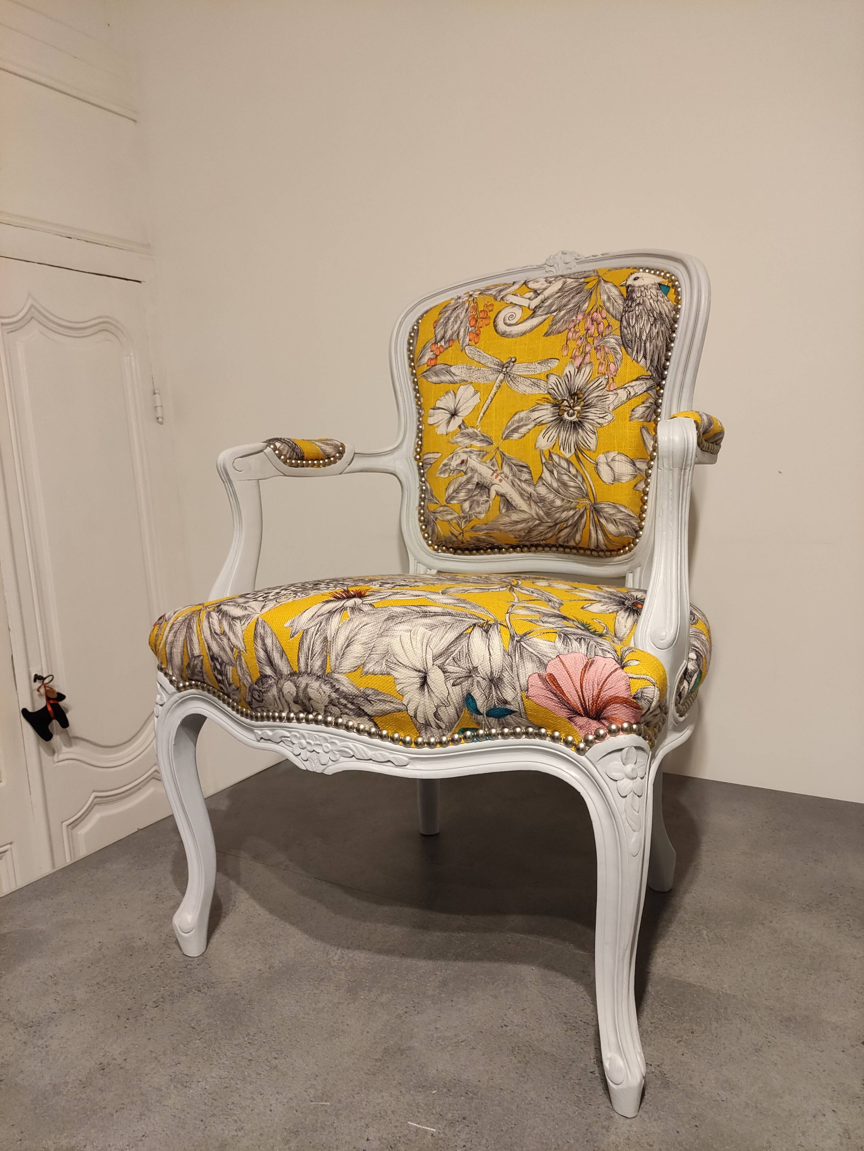 Cabriolet de style Louis XV