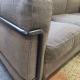 LC2 3-seater sofa by Le Corbusier, Cassina edition