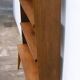 Compass foot library shelf