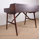 Danish rosewood desk, model 56 by Arne Wahl Iversen for Vinde Mobelfabrik 1960.