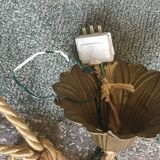 Art Deco glass paste chandelier