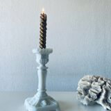 Opaline candle holder