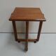 Art Deco Amsterdam School oak sidetable