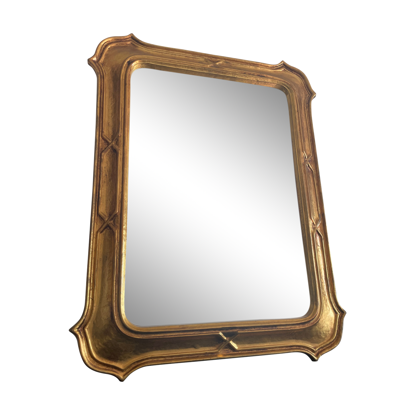 Large Italian golden mirror