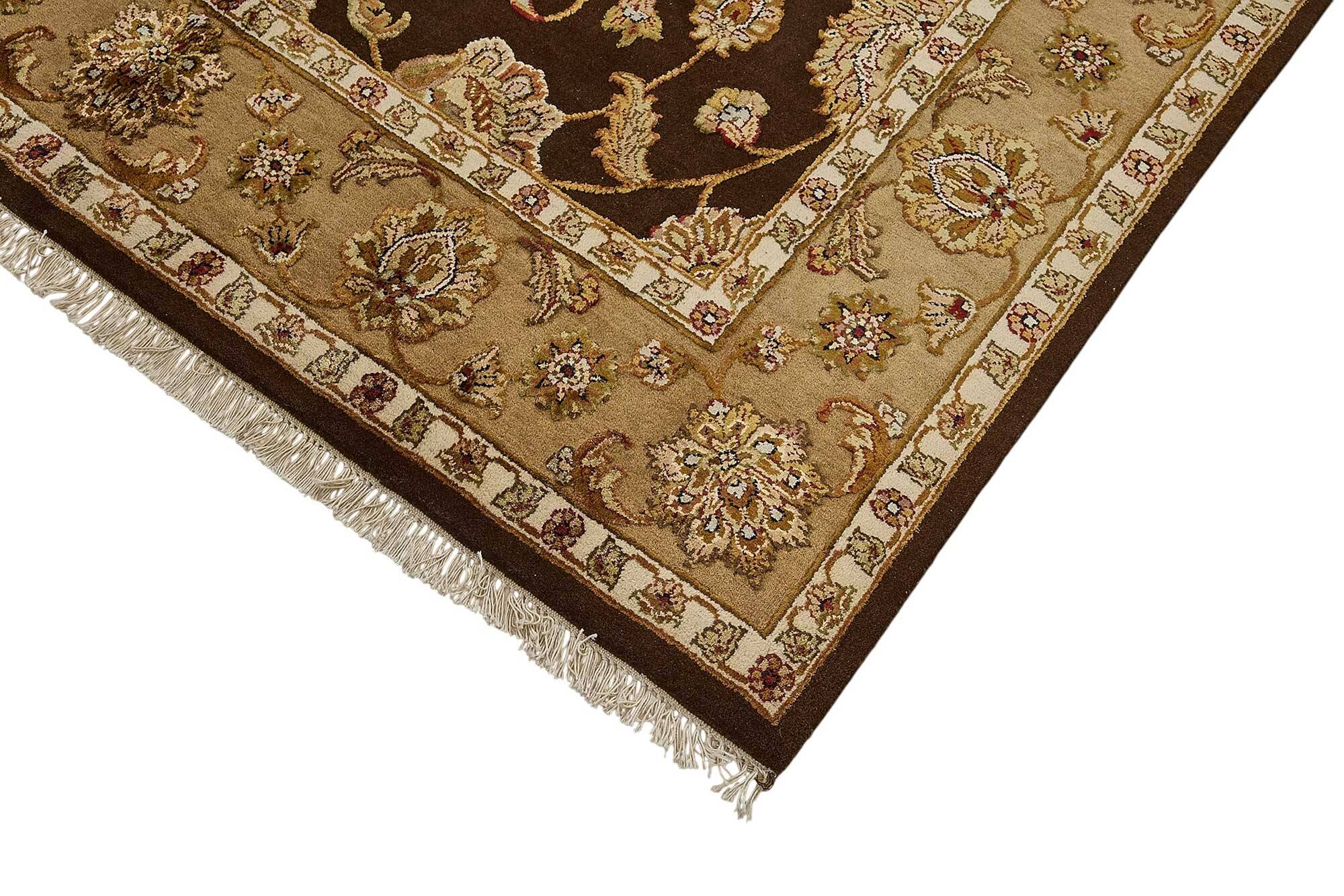 Turkish Handknotted Wool Oushak Rug 178 cm x 277 cm
