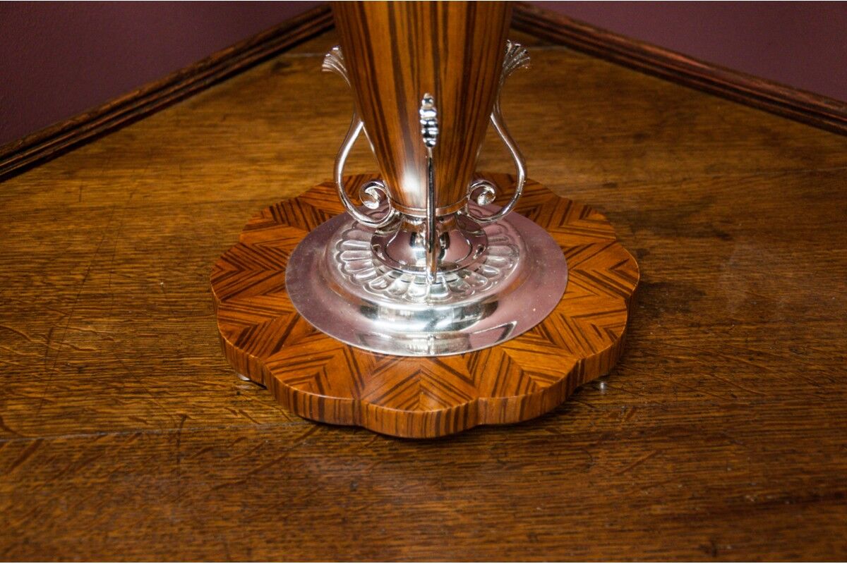 Art Deco table lamp, Poland, mid 20th century.