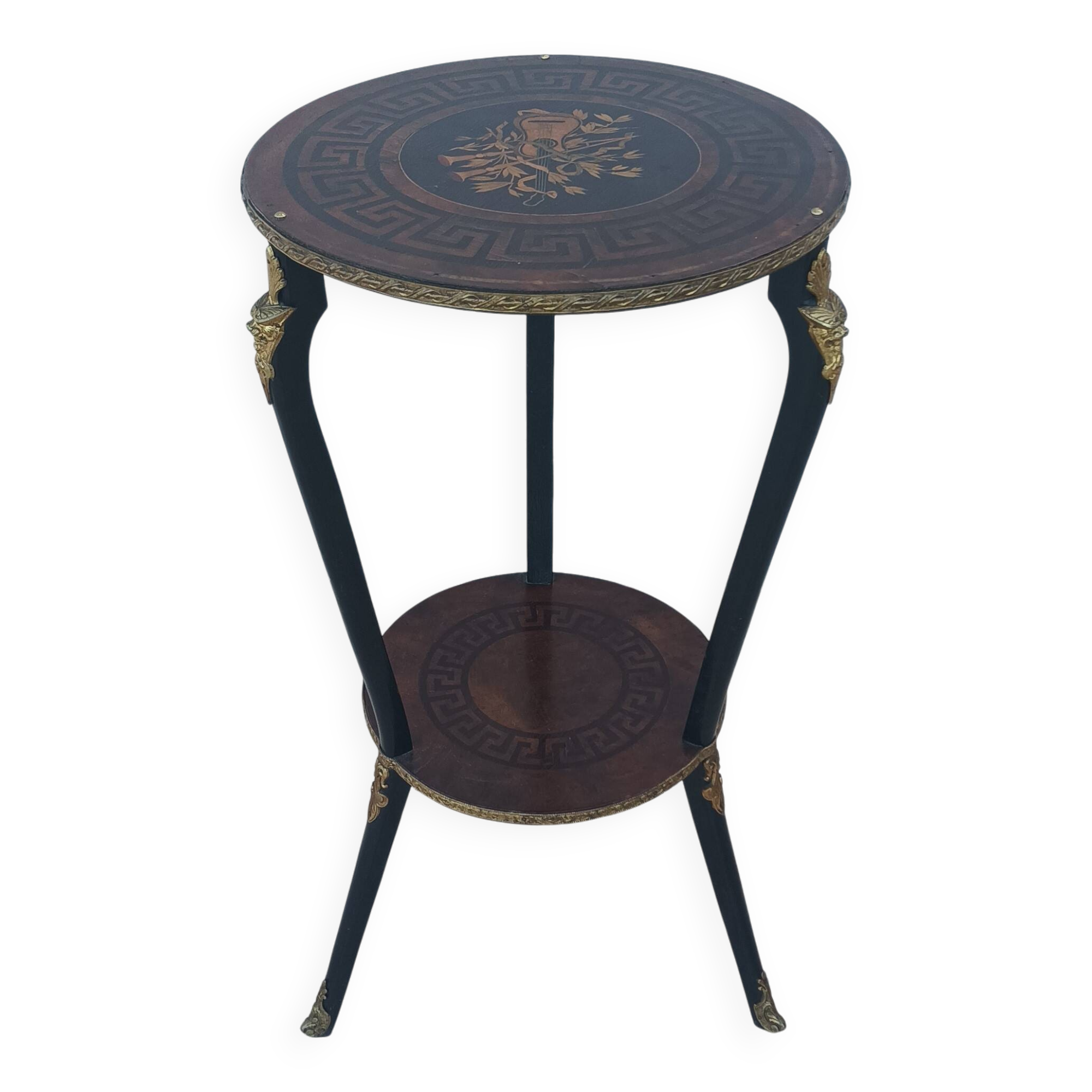 Napoleon III saddle in precious wood marquetry