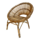 Rattan basket armchair from the 60s