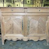 Buffet bas sapin Louis XV 1850 restauré