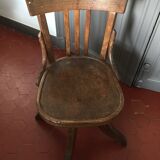 Chaise de bureau ancienne
